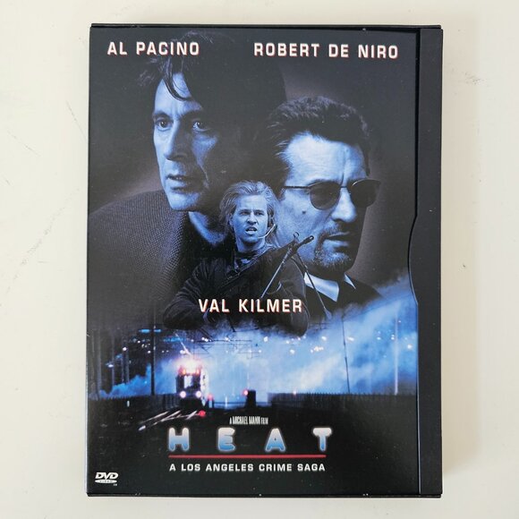 Heat DVD 1995 Widescreen - Al Pacino, Robert De Niro, Val Kilmer, Ashley Judd - Picture 1 of 3